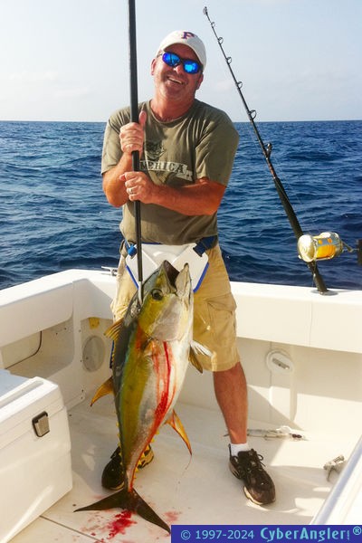 Jon with a 40lb YF