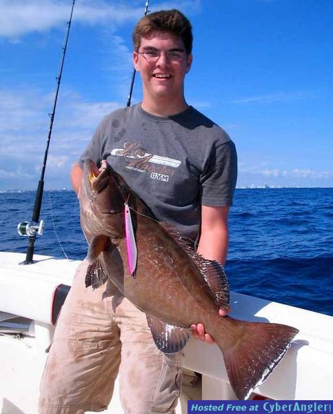 Grouper on Butterfly Jig