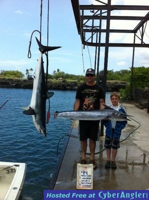 Sea Strike sportfishing Kona, Hawaii