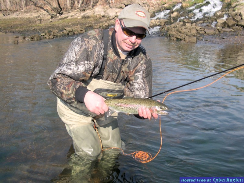 Early spring rainbow
