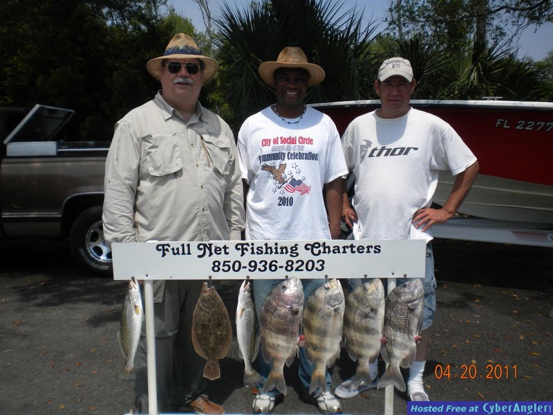 Full Net Fishing Charters - Spring 2011