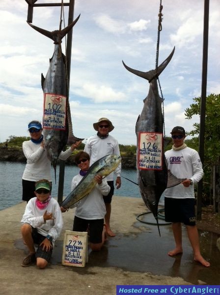Sea Strike sportfishing Kona, Hawaii