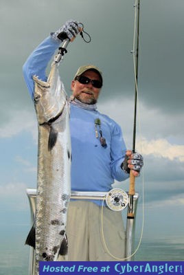 Capt. Rick Grassett Andros South fly barracuda