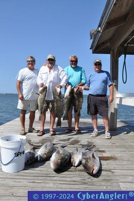 Great Bottom fishing charters on the DayMaker