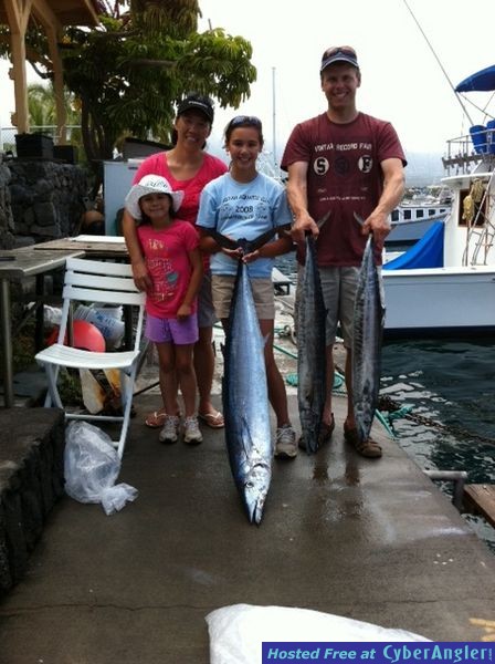 Sea Strike sportfishing Kona, Hawaii