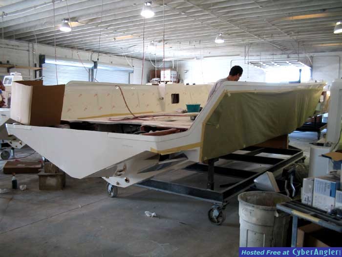 31' Seavee Under Construction