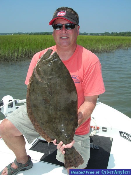Stu's 11 pound Flounder
