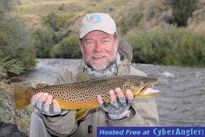 Capt. Rick Grassett Beaverhead River Montana fly brown trout