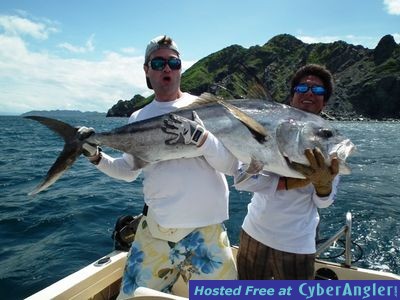 Guanacaste fishing for roosterfish