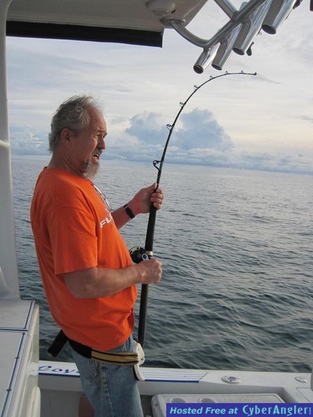 Another big Wahoo on the line