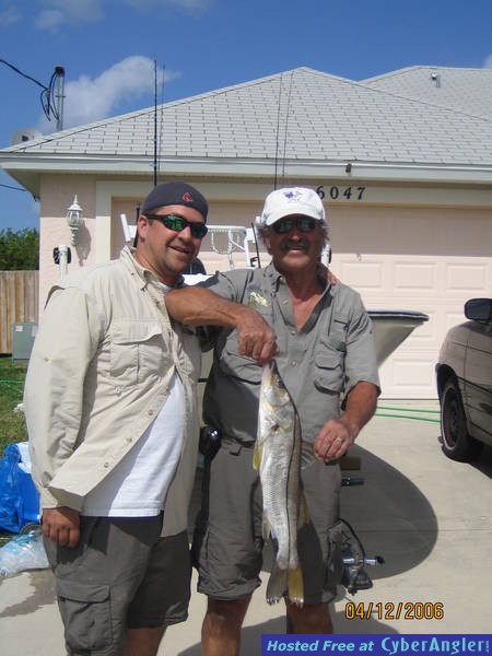DADs 1st Snook Jensen Beach