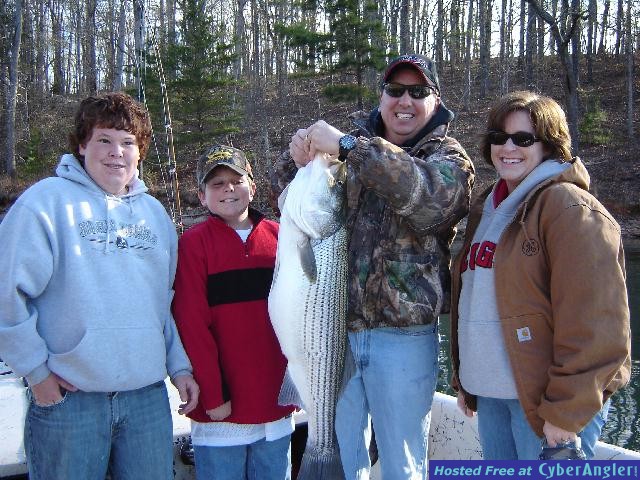 Nice Lake Lanier Striper