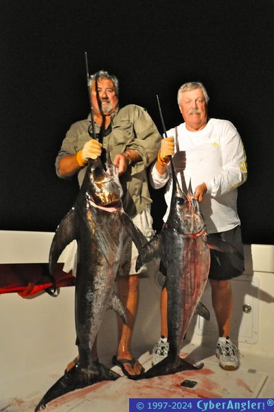 Night time swordfish charters DayMaker