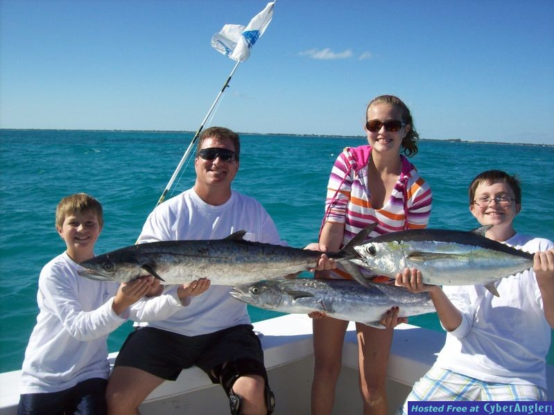 Family fun on the sea horse