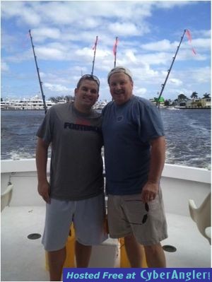 aboard Hooked Up Sportfishing - Captain Taco (954) 764-4344 or toll free @