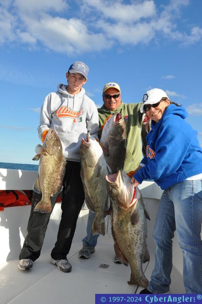 Grouper fishing charters Daymaker
