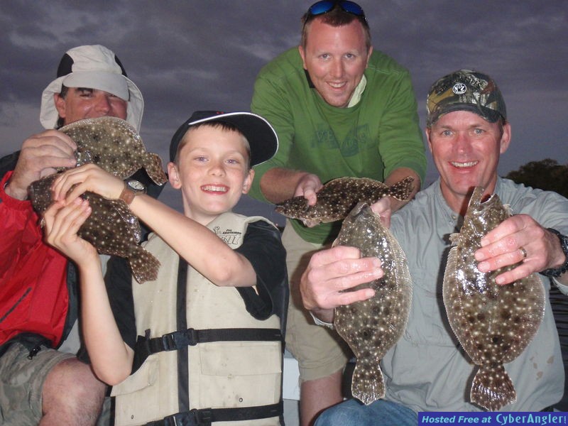 Tampa- St Pete Flounder fishing Charters.
