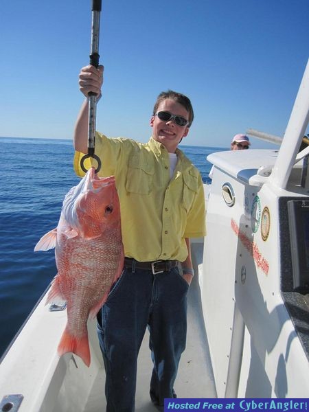 red snapper in for a pic