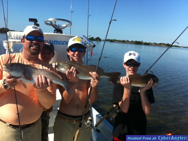 Corbett family redfish triple.