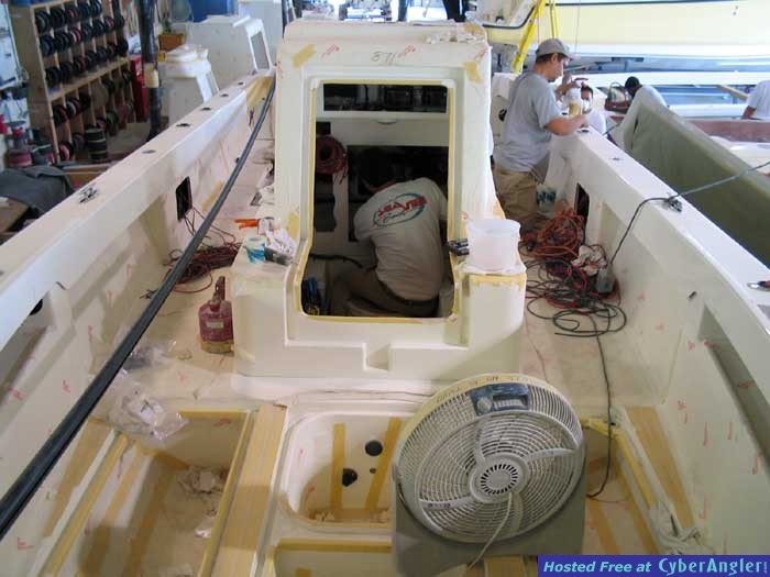 31' Seavee Under Construction