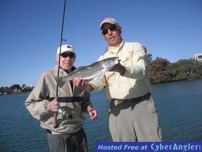 Sarasota trout with Capt Jim Klopfer