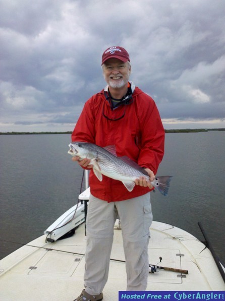 Mack with his first Redfish