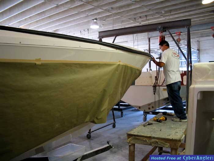 31' Seavee Under Construction
