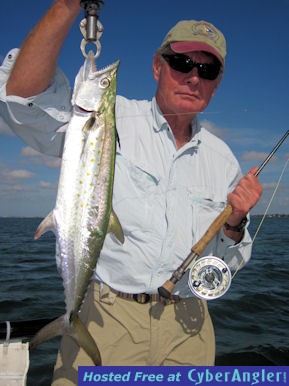 Tom Newman's Sarasota Bay Grassett Deep flats Bunny fly Spanish mackerel