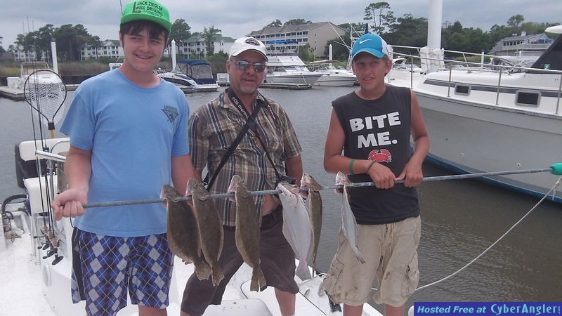 North Myrtle Beach Fishing Charters For Flounder