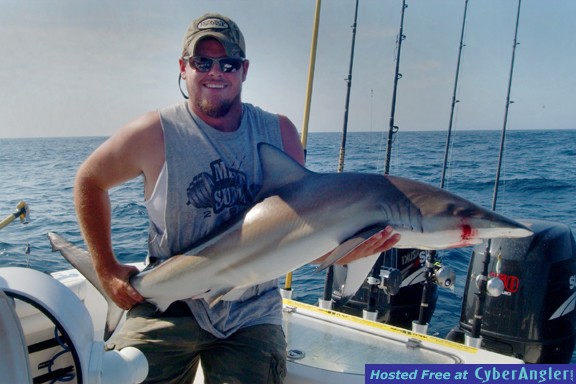 North Myrtle Beach Fishing Charters Shark