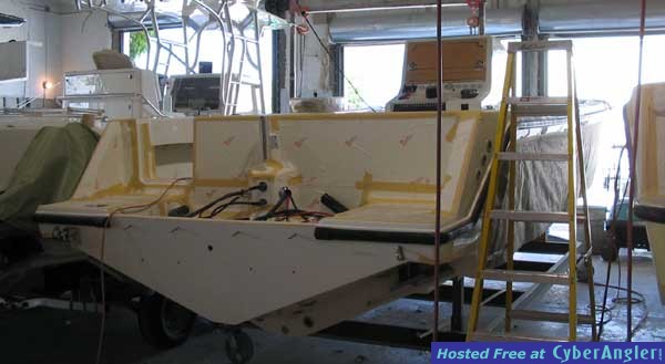 31' Seavee Under Construction