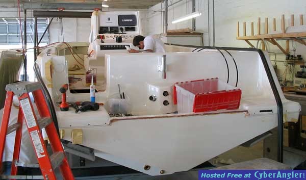 31' Seavee Under Construction