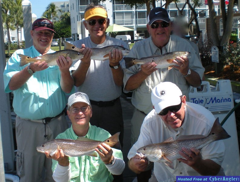 Redfish for each angler