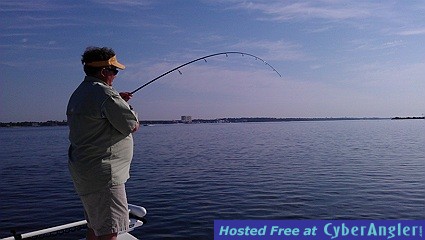 Bowed up with redfish
