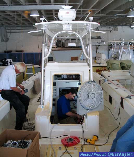 31' Seavee Under Construction