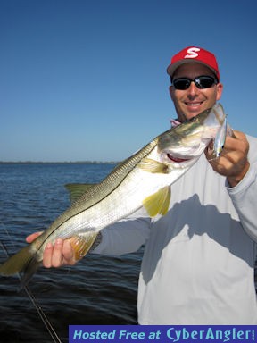 Doug Forde's Sarasota Bay Sabile Stick Shad 26&amp;quot; snook