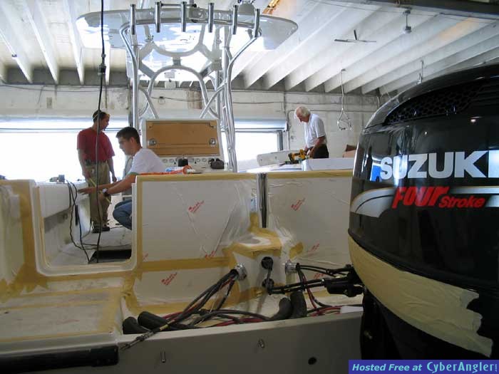 31' Seavee Under Construction