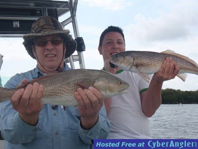 Redfish fishing Tampa bay