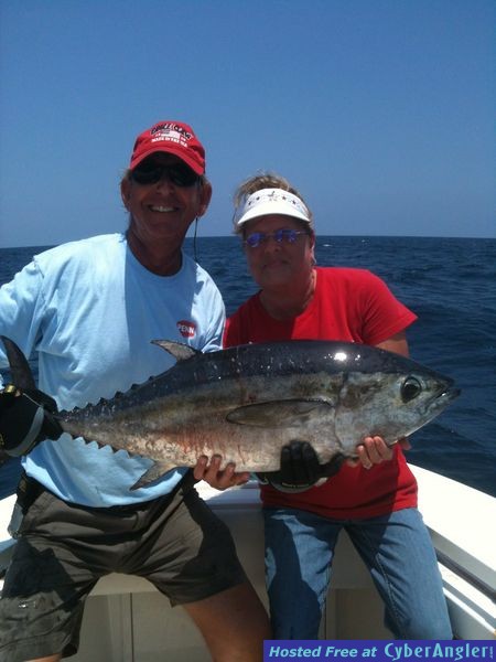 Christine w/31# Blackfin Tuna