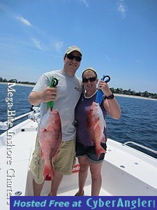 Two Red Snapper Pensacola Bay