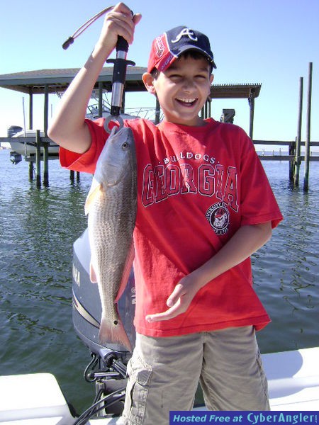 Koy showing off his Red.
