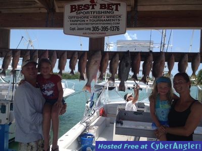 Marathon FL Keys Reef Fishing