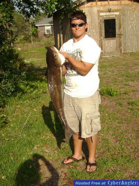 Aaron and a nice 25 pound Cobia