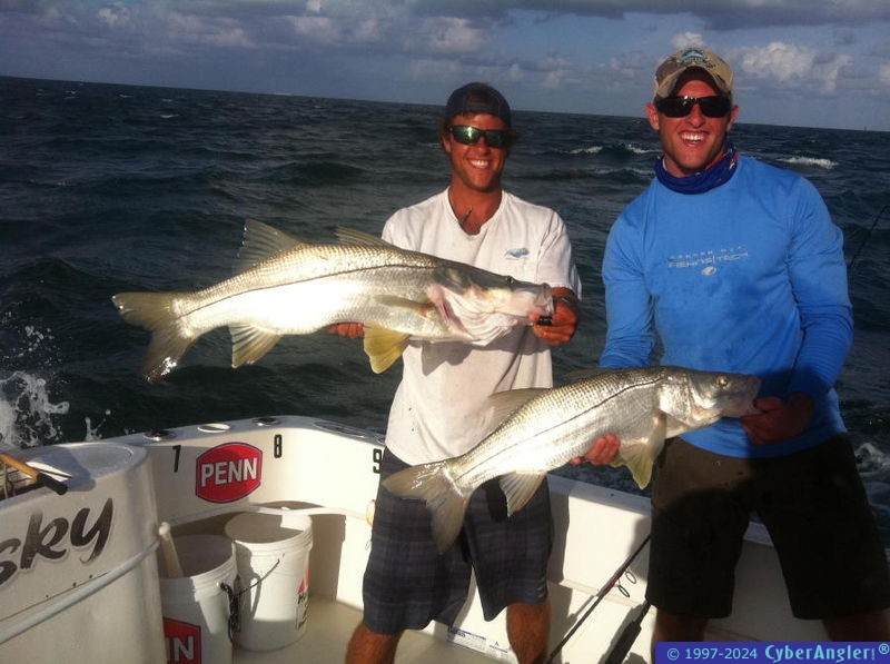 Double snook on Father's Day