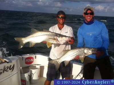 Double snook on Father's Day