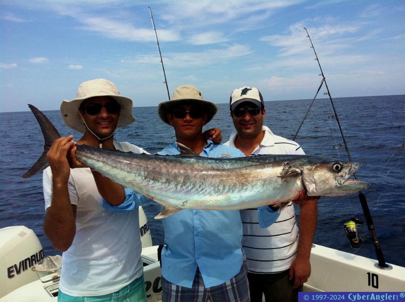 Nayan's big kingfish