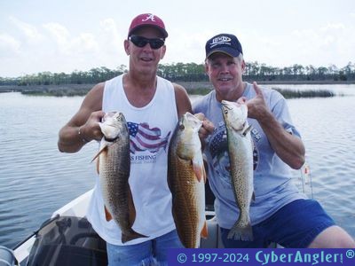 Vic Martin and Brother. Fathers Fishing