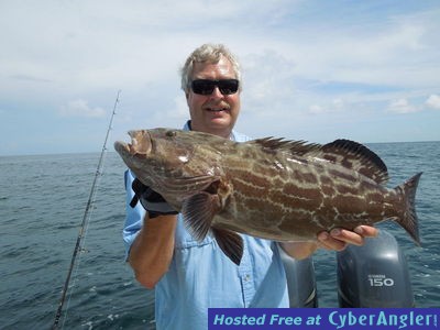 Darrell with Black Grouper