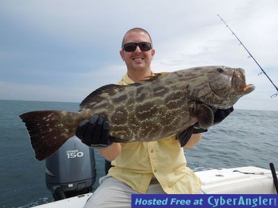Nick with Black Grouper
