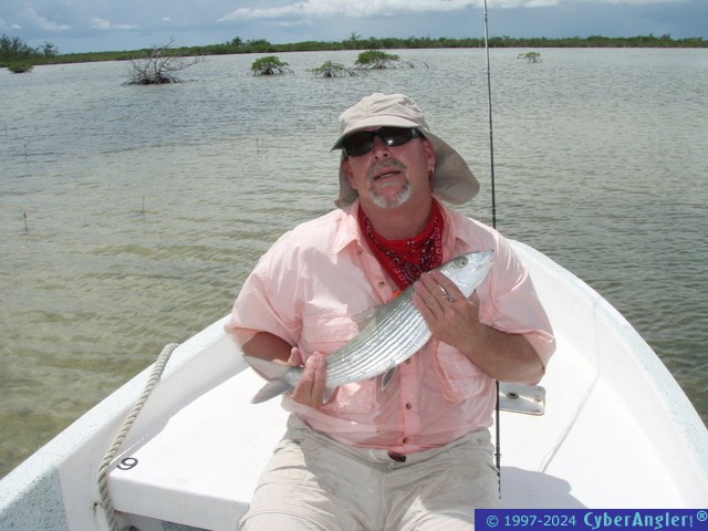 Bone on the fly in Belize